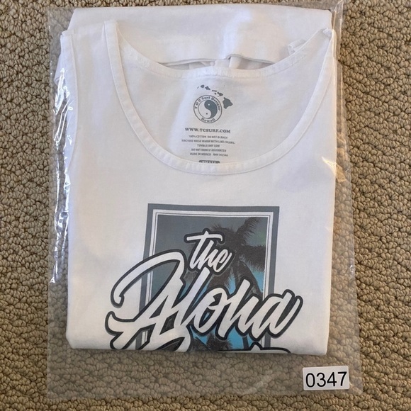 T&c Surf Designs Hawaii “The Aloha State” Tank Top Men S Small - Picture 5 of 5